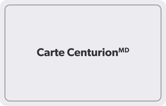 Carte Centurion d’American Express