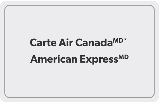 Carte Air Canada American Express